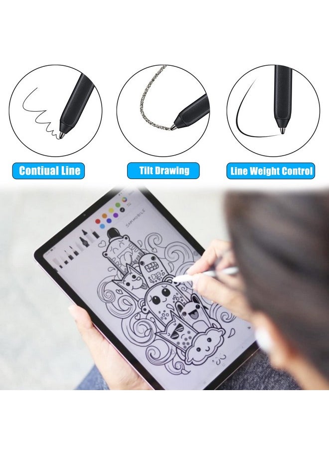 REEYEAR - Universal Fit No Worn Out Fine Titanium Alloy Fine Pencil Nibs Compatible With Boox Pen 2 Proireaderiflyyteklamy Alstar Digital Pen Ballpoint Replacement Tips For Ereader Digital Pen2 Pcs - Image 1