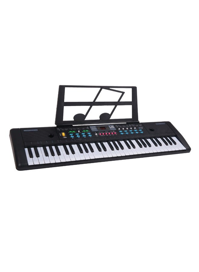 61 Keys Electronic piano Children's Music Electronic Piano Keyboard with microphone - Image 1