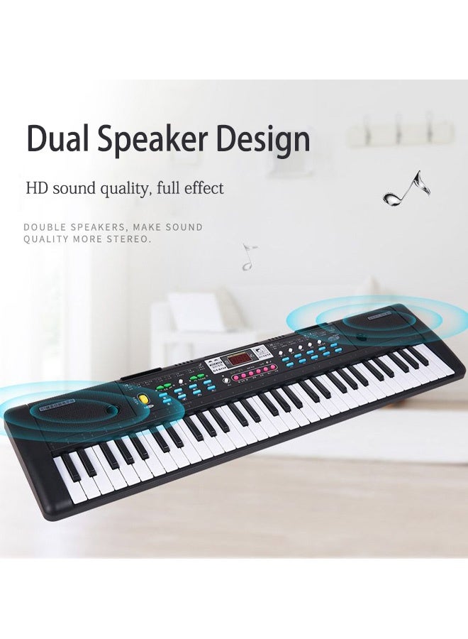 61 Keys Electronic piano Children's Music Electronic Piano Keyboard with microphone - Image 5
