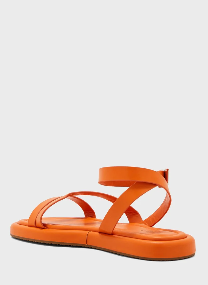 Ginger Crossover Back Strap Sandals