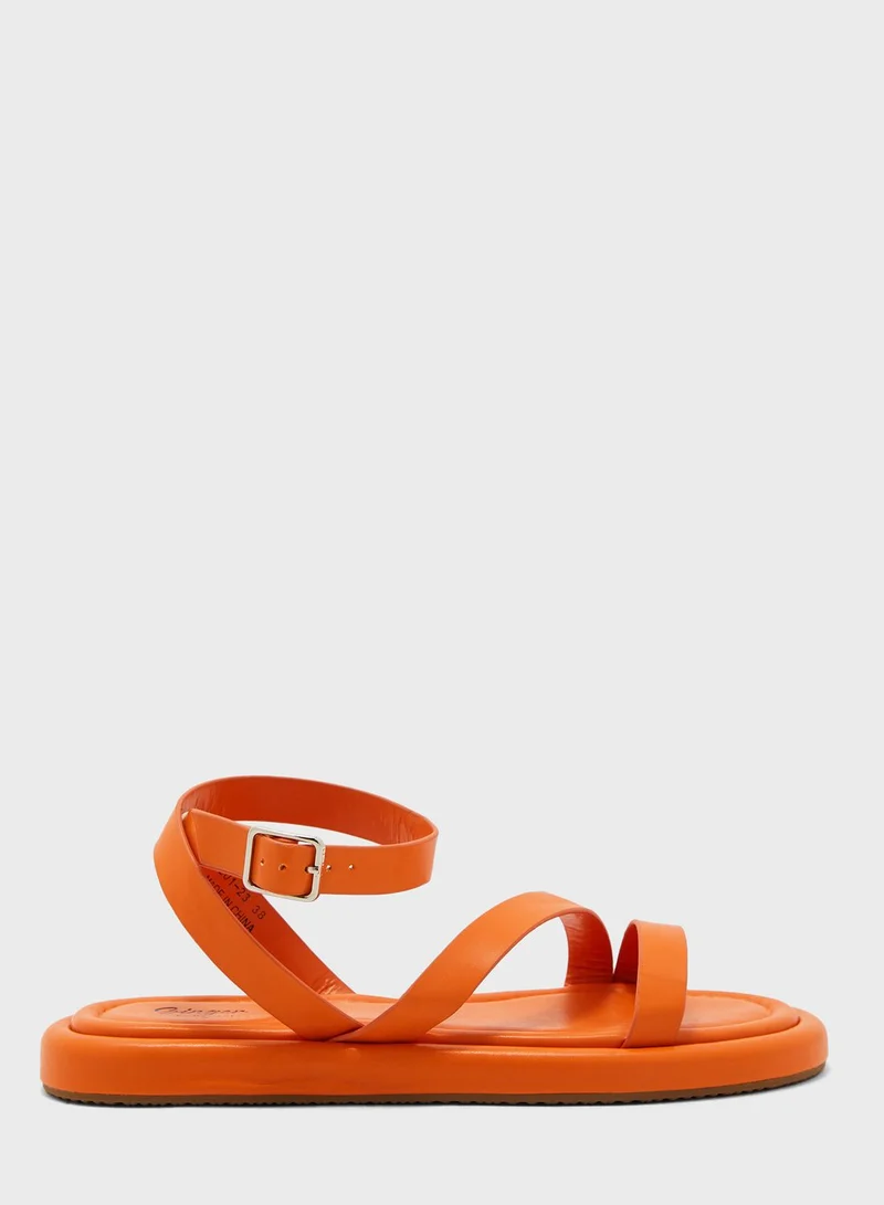 Ginger Crossover Back Strap Sandals