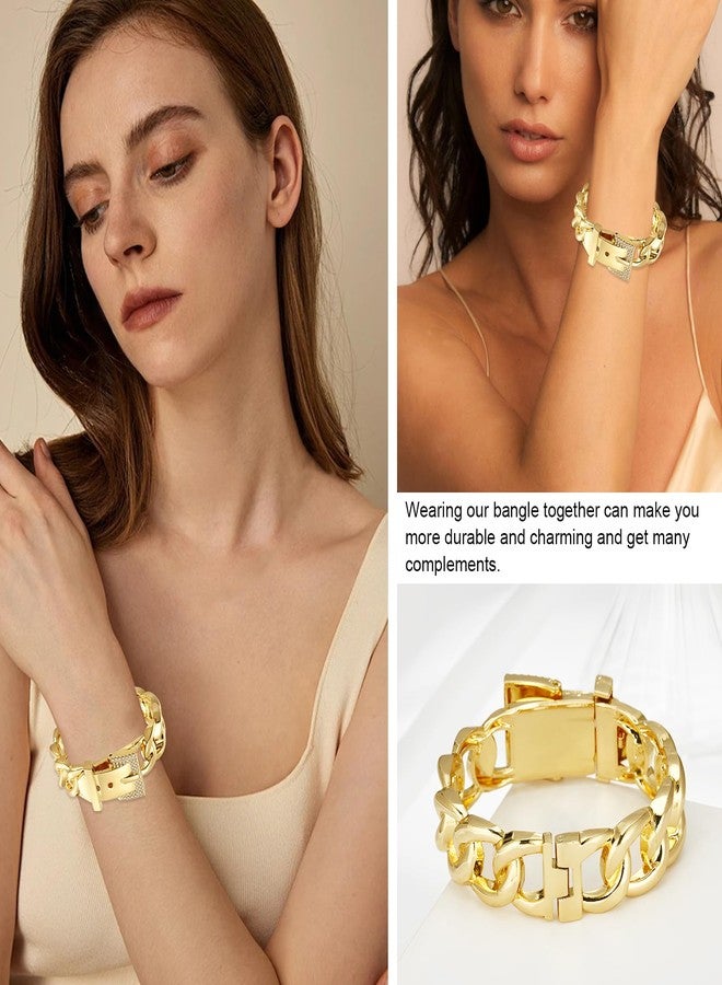 سوار YBMYCM عريض للنساء، سوار عريض، سوار سميك - Image 4