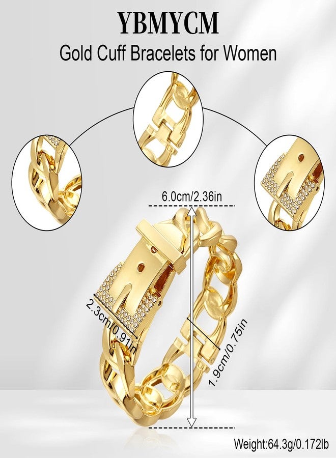 سوار YBMYCM عريض للنساء، سوار عريض، سوار سميك - Image 5