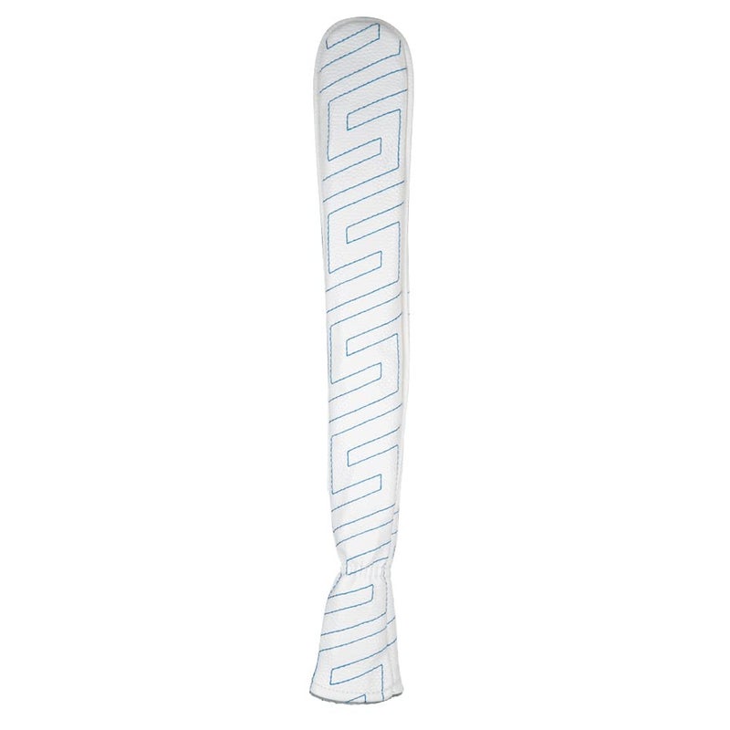Super Stroke SuperStroke Golf Alignment Stick Headcover, Made of Water and Stain Resistant Synthetic Leather, 2-Panel Construction with Piping, Black/Blue/White - Image 2
