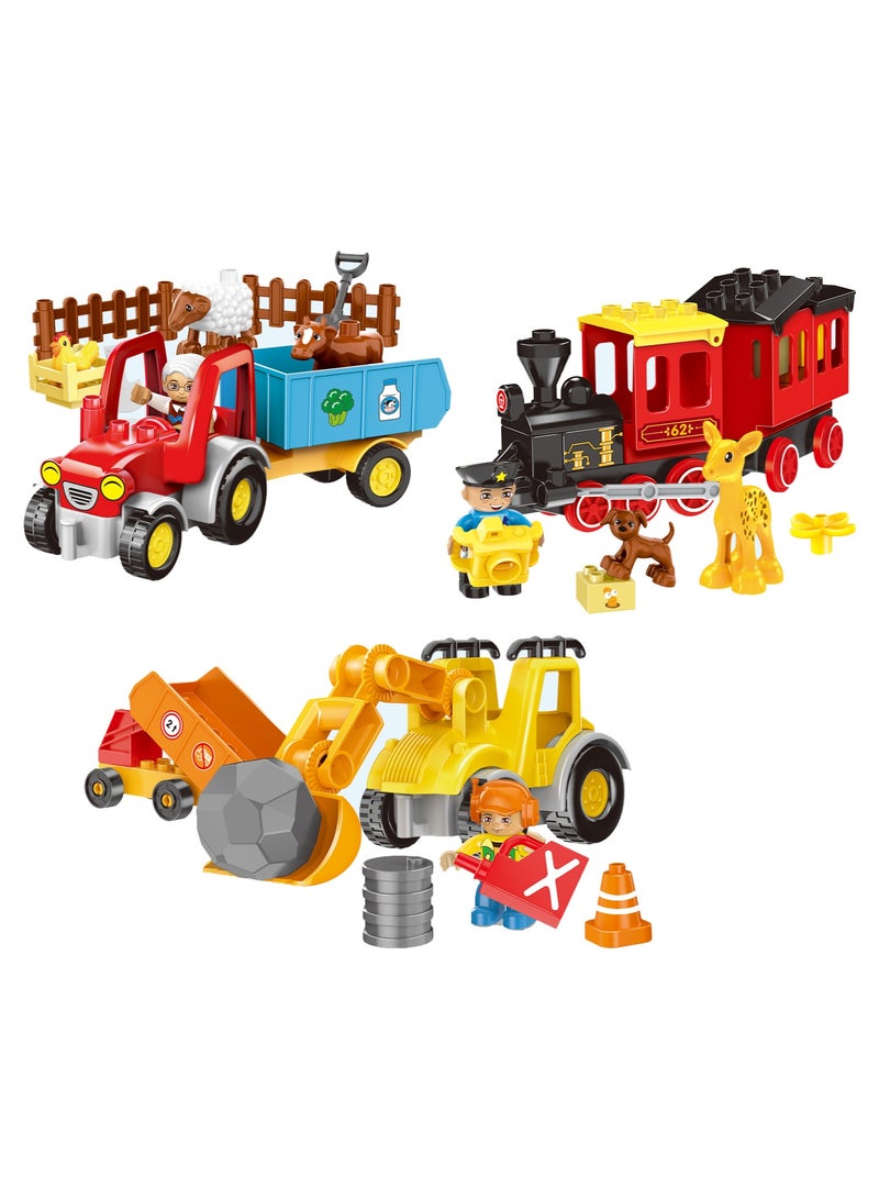 فاميلي مكعبات بناء المزرعة  24-2403026 - Image 1