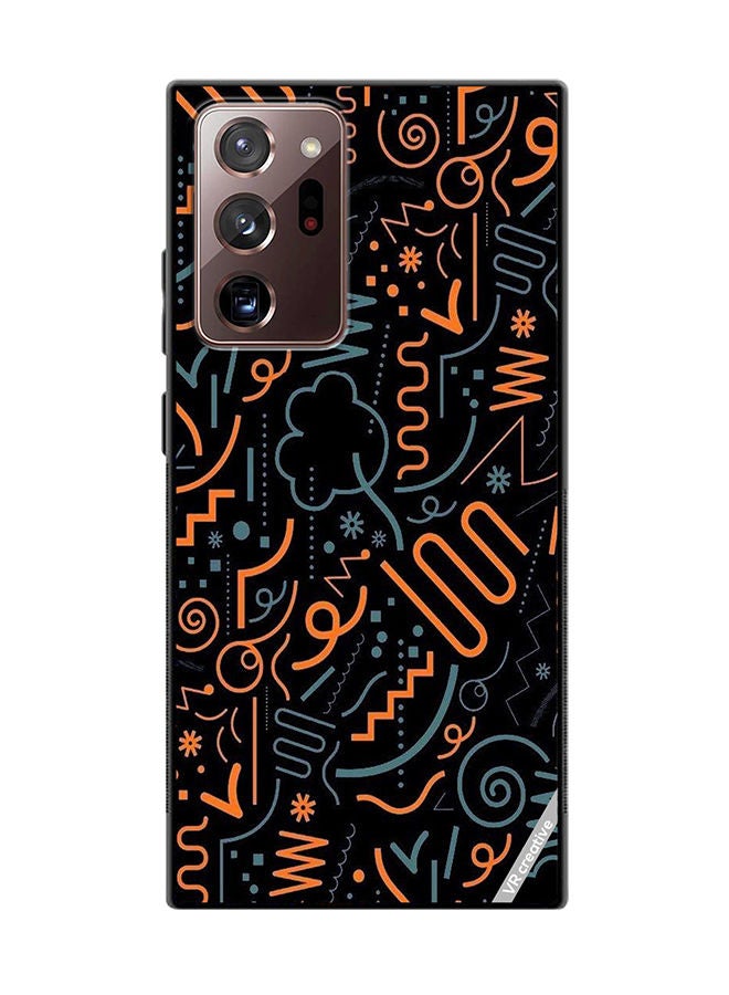 VR CREATIVE Protective Case Cover For Samsung Galaxy Note20 Ultra 5G Pop Art Design Multicolour - Image 1