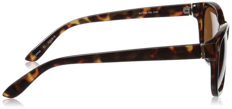 Foster Grant Sutton Polarized Sunglasses For Women, Brown Tortoise Shell Sunglasses - Image 3
