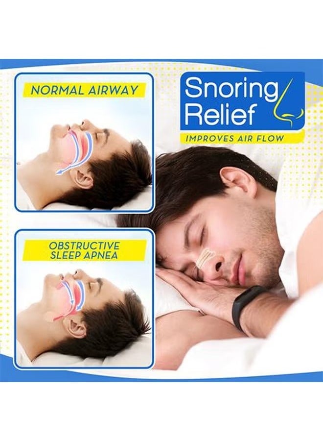 EELHOE Sleepright Breathing,Nasal Patch to Help Stop Snoring, Snoring Solution and Instant Relief for Nasal Congestion Caused By Colds and Allergies - Image 5