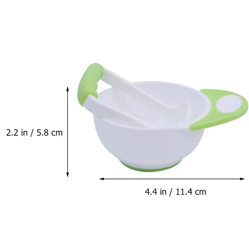 DOITOOL Mash and Serve Bowl 2 Sets Food Masher Bowl Food Mill Bowl Portable Food Masher Maker for Baby Food - Image 4