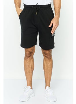 Men Drawstring Side Pocket Basic Shorts, Black - pzsku/Z7521DE257F5D80E30AE6Z/45/_/1737642099/e2d33d3c-7883-4b0d-9263-d3b3fb2d6eae