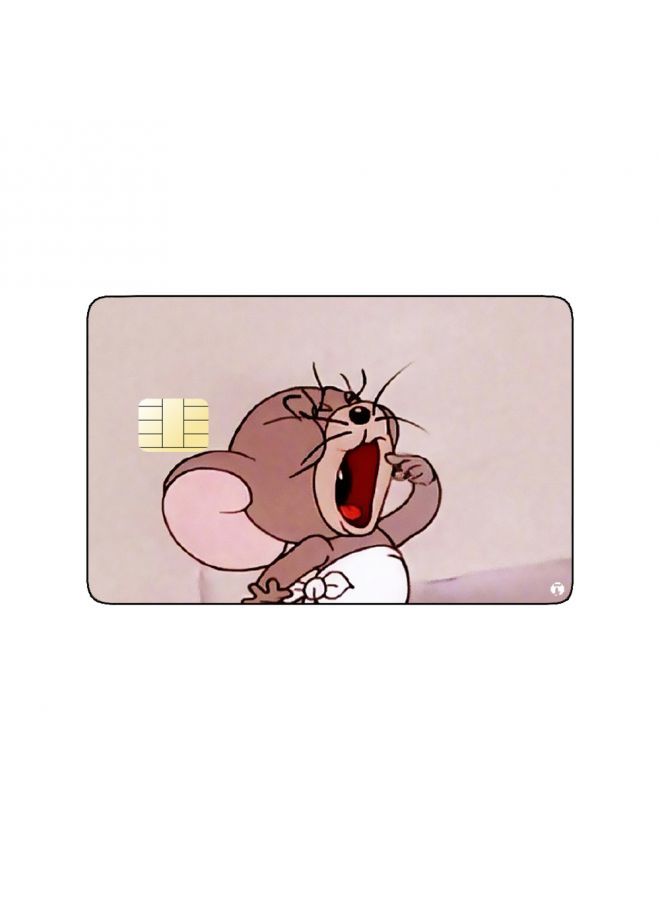 RKN PRINTED BANK CARD STICKER Animation Jerry From Tom And Jerry By Warner Bros - Image 2