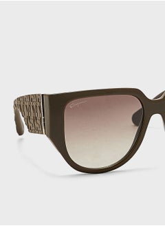 Salvatore Ferragamo Tea Cup Shape Sunglasses  - Image 3