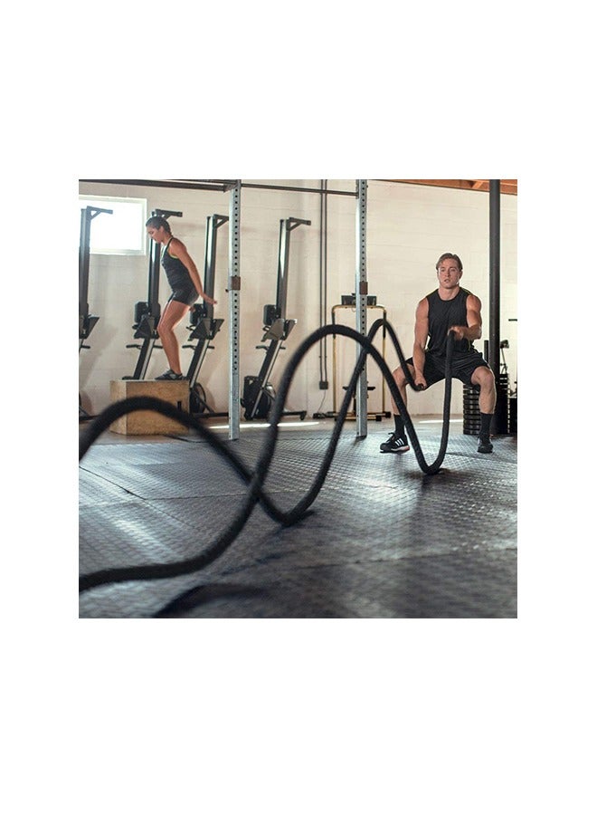 Max Strength Strength Proffessional Battle Rope 38Mm Strength Training 12 Meter 30Cm - Image 2