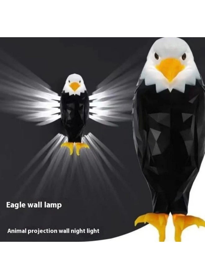 Wall Light in Eagle Shape – Battery Powered Night Lamp for Bedroom & Hallway - Image 3