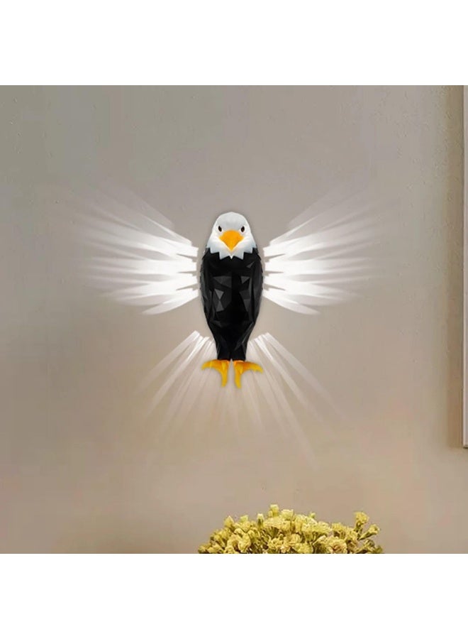 Wall Light in Eagle Shape – Battery Powered Night Lamp for Bedroom & Hallway - Image 5