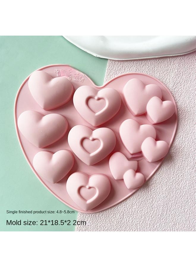 Bluejw 6 Even Small Fish Wax Bottle Sugar Mold Silicone Cat Claw Bowl Cake Jelly Kneading Music Gypsum Soap Making Tools - Image 1