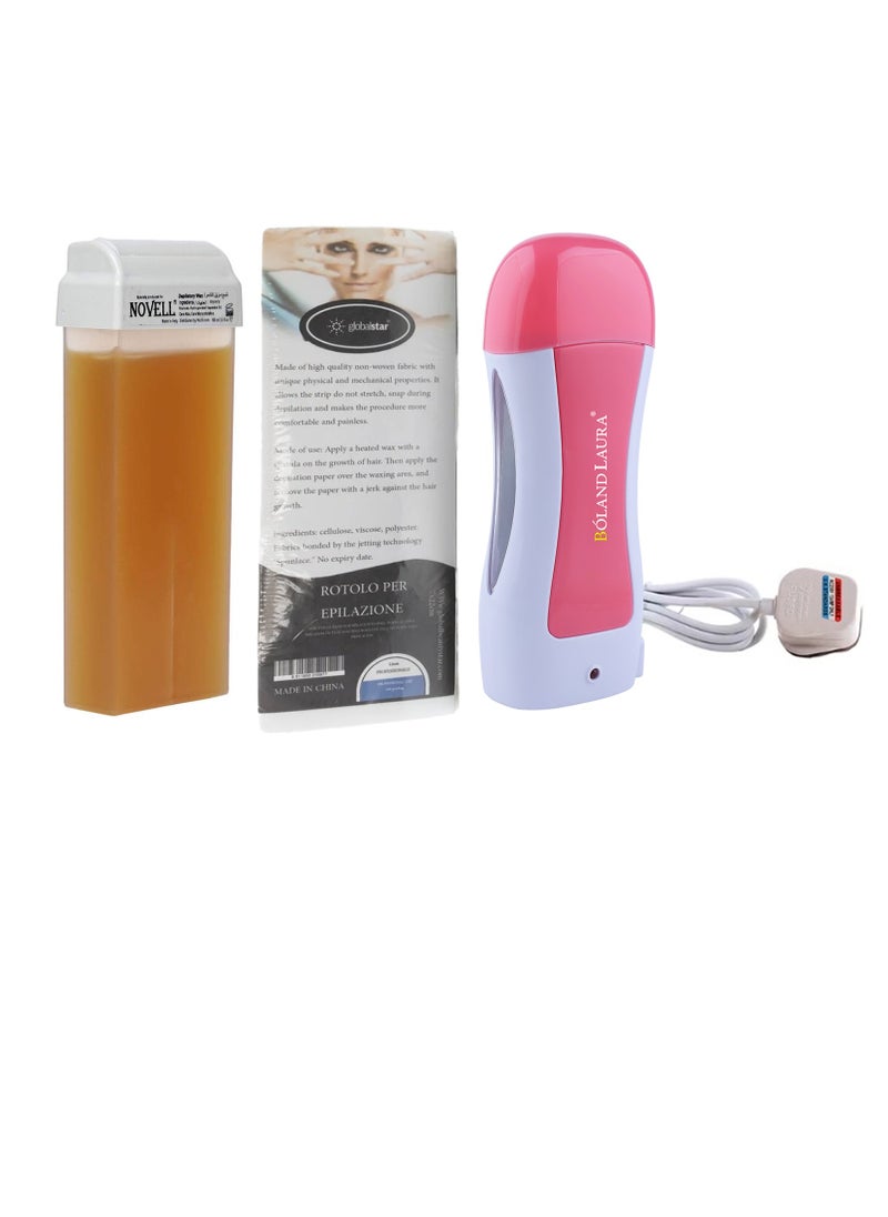 Depilatory Heater For Wax08 +Wax roll+Hair removal strips - pzsku/Z7522335EAF2D75E3C545Z/45/_/1721027781/b194563b-546b-4b23-9a62-cb83ae515628