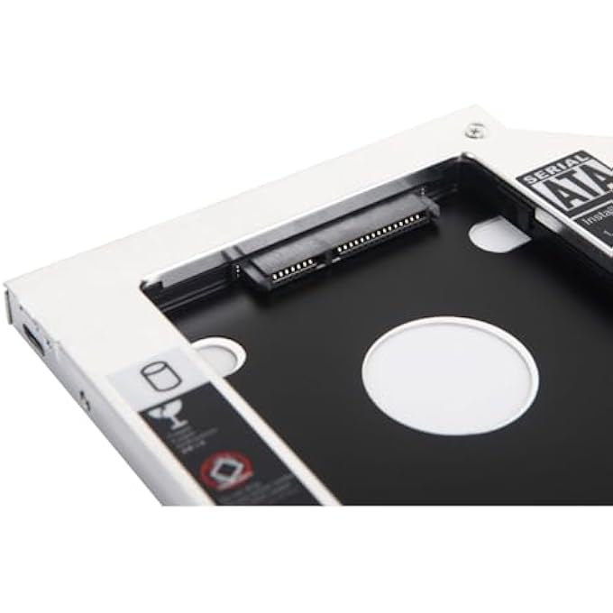 DE YOUNG 2ND HDD SSD HARD DRIVE CADDY FOR MSI GT72VR GE72VR GL72 GL62 GP62 CX62 6QD APACHE PRO - Image 3