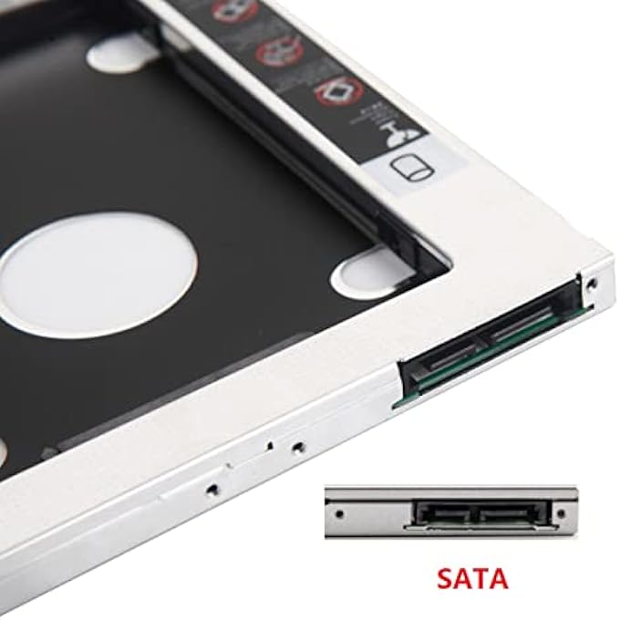 DE YOUNG 2ND HDD SSD HARD DRIVE CADDY FOR MSI GT72VR GE72VR GL72 GL62 GP62 CX62 6QD APACHE PRO - Image 2