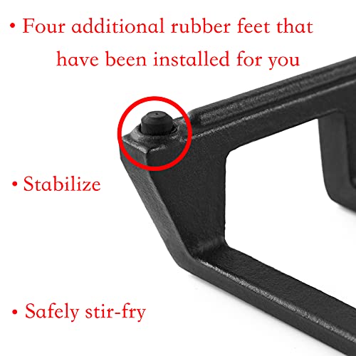 Charbrofire DG94-00937A DG94-00468B Cast Iron Side Grate Replacement for Samsung Stove Parts NX58H9500WS NX58H5600SS NX58R5601SS NX58J5600SG NX58F5500SS and More Samsung Gas Range Parts Stove top Support 1 Pack - Image 4