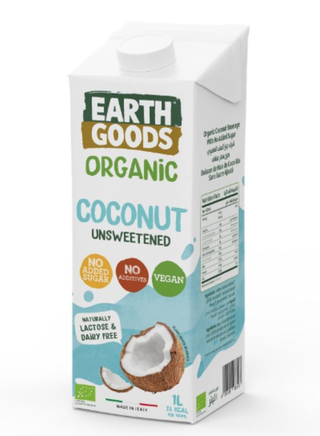 Earth Goods Organic Coconut Milk Unsweetened 1L - Image 2