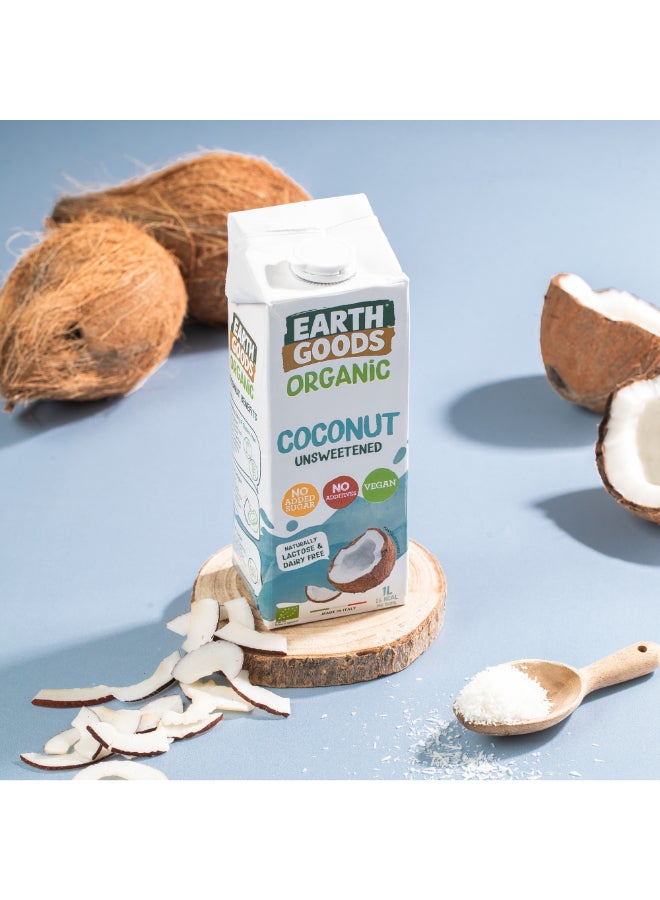 Earth Goods Organic Coconut Milk Unsweetened 1L - Image 4