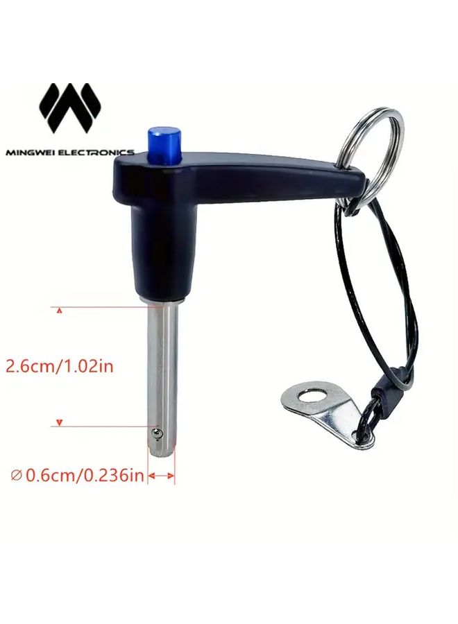 Audio Quick Release Pin 6mm X 2mm Portable Speaker Line Array Durable Metal Easy Install - Image 2