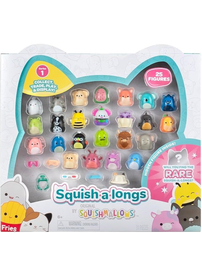 سكويش مالوز سكويشميلوز سكويش-آ-لونغز - 24 شخصية + 1 شخصية غامضة + 4 ملحقات (متنوع) - Image 1