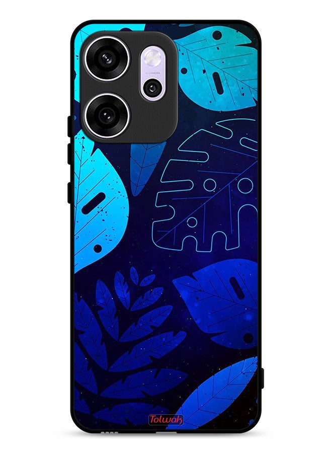 Tolwak Oppo Reno14 F Protective Case Cover Leaves Pattern - Image 1