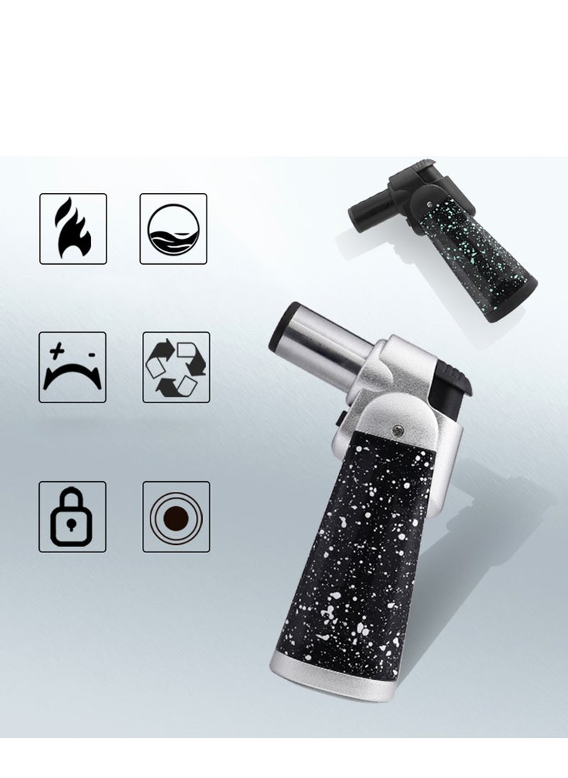 Generic 2Pcs Windproof Lighter, Jet Single Flame Torch Refilled Butane Gas Lighter for Kitchen Cooking BBQ Topsense (without butane gas)  - Image 2