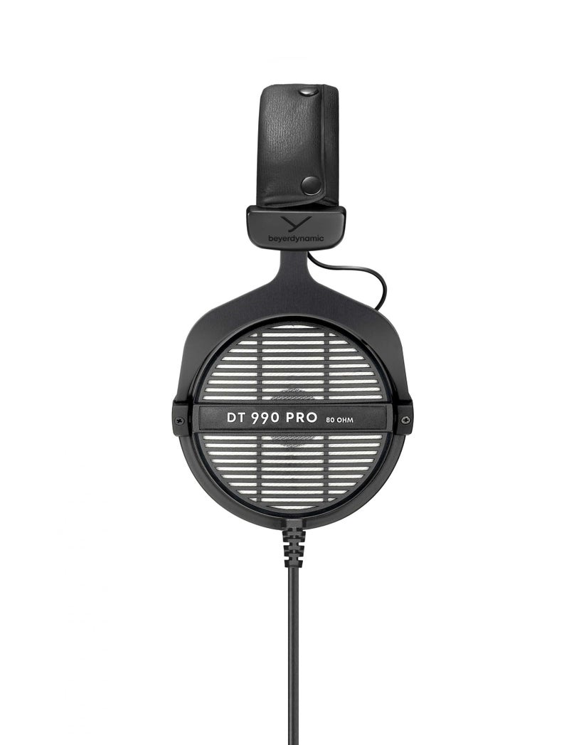 Beyer Dynamic beyerdynamic DT 990 PRO Over-Ear Studio Monitor Headphones - Open-Back Stereo Construction, Wired (80 Ohm, Grey) - Image 2