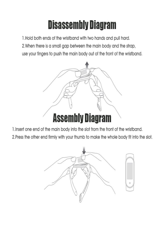 Replacement Strap For Xiaomi Mi Band 6 Smartwatch Adjustable Silicone Strap Band Replacement Watch Band for Men and Women - Image 3