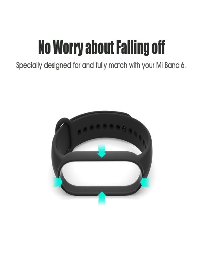 Replacement Strap For Xiaomi Mi Band 6 Smartwatch Adjustable Silicone Strap Band Replacement Watch Band for Men and Women - Image 5