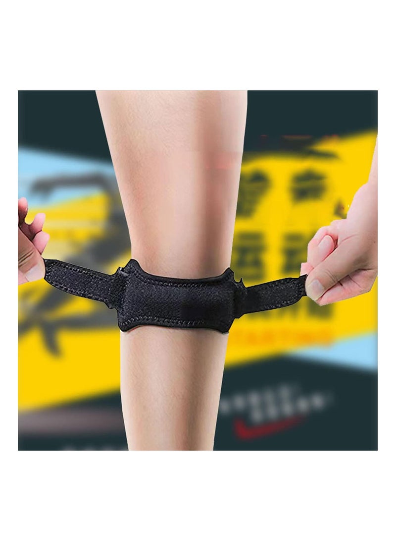 GGOOT 2pcs Patella Knee Strap Adjustable Knee Brace Patellar Tendon Support Band For Running Hiking Volleyball Jumpers Knee - Image 5
