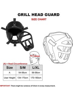 Max Strength Strength Headguard For Boxing Mma Training | Head Guard With Removable Face Grill (Senior)  - Image 4