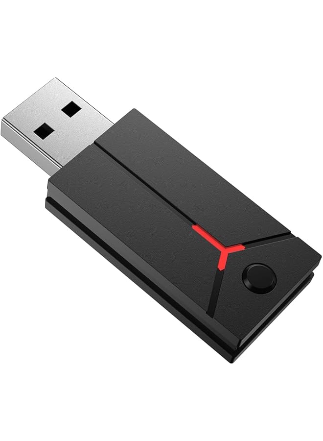 YARDHOBI Controller Adapter For Ps5 Ps4 Controller Playing On All Ps5 Games Usb Wireless Dongle Adapter Compatible With Ps5/Pc Windows Support Turbo/Macro/One Key Combo Function - Image 1