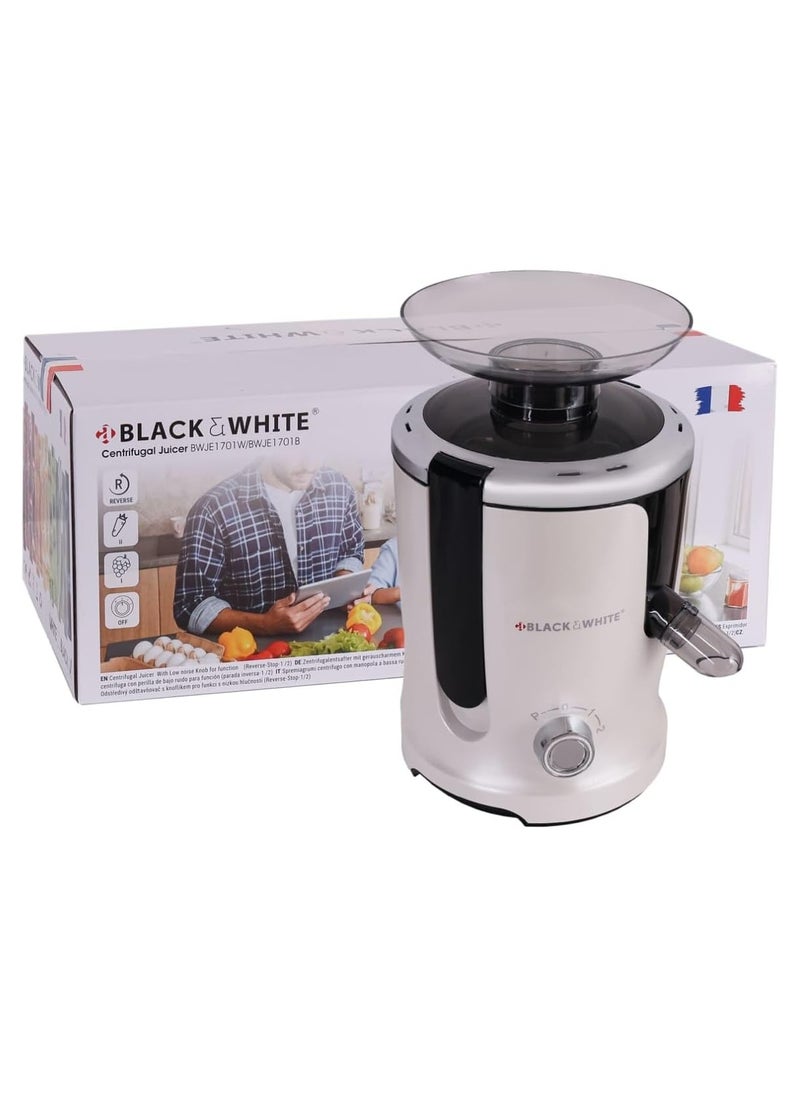 بلاك & وايت BLACK & WHITE Centrifugal Juicer BWJE1701W  - Image 3