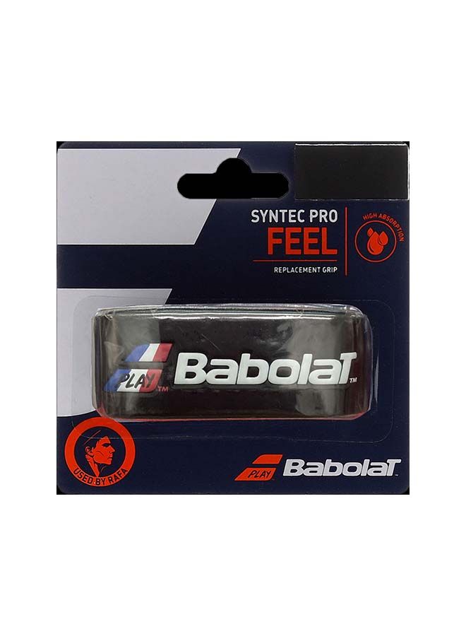 Babolat Babolat Syntec Pro Grips – 3-Color Pack Tennis Racket Overgrips (Blue, White, Red)