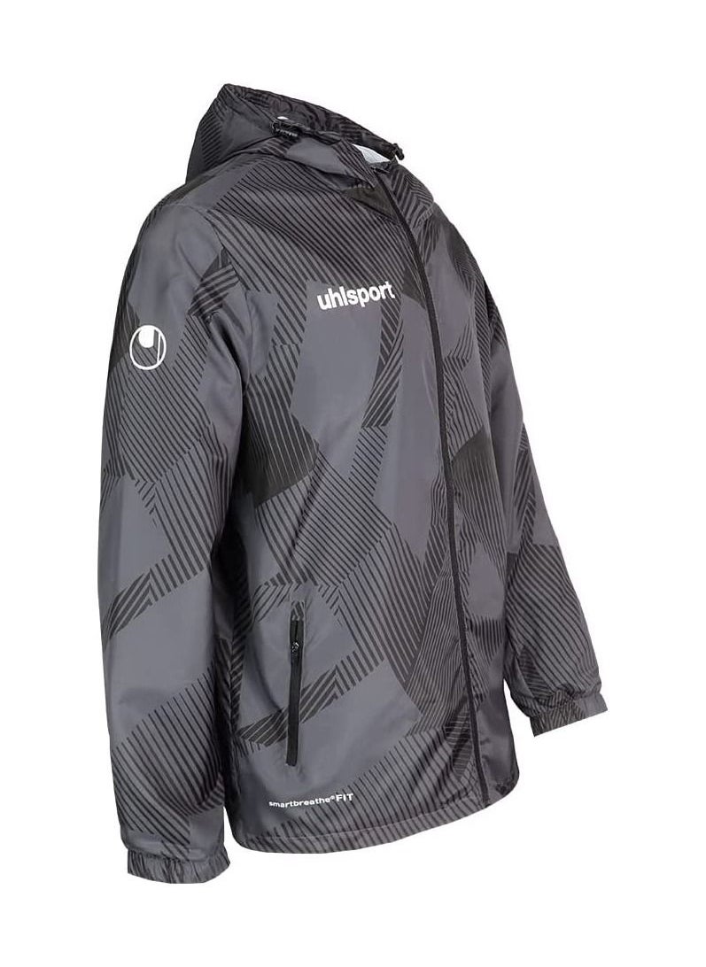 UHLSPORT - uhlsport Rain Jacket Smart breathe FIT For all kinds of sports in cold and rainy weather Waterproof coating Two Zipped pockets on both sides Regular Fit - Image 1