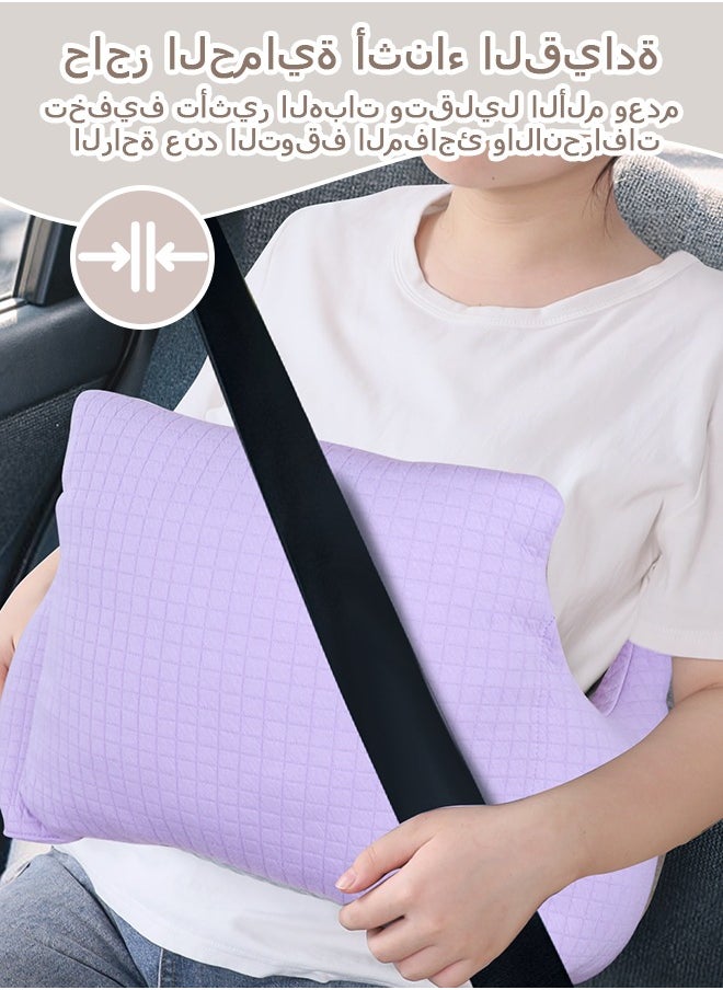 Generic Hysterectomy Recovery Pillow, Post-Surgery Cushion for Abdomen C-Section Tummy Tuck Lumpectomy Myomectomy Patients Must Haves Abdominal Pillow with Pocket (Purple)  - Image 5