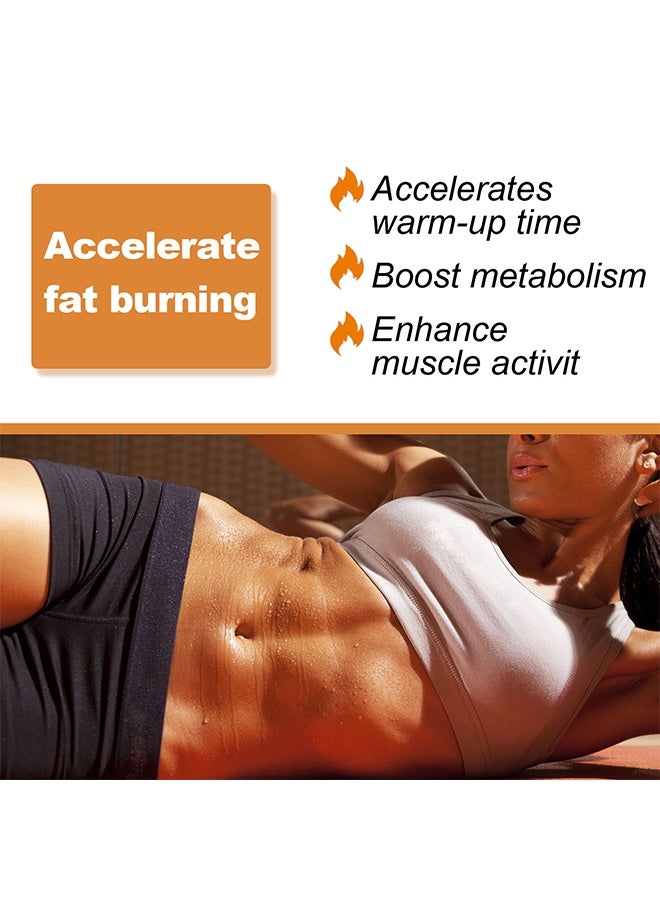 إيلهو محسن العرق لموقد الدهون في البطن ، كريم شد السيلوليت والتخسيس للرجال والنساء ، محسن تجريب التخسيس لفقدان الوزن ، علاج السيلوليت للفخذين والساقين والبطن والذراعين والأرداف - Image 4