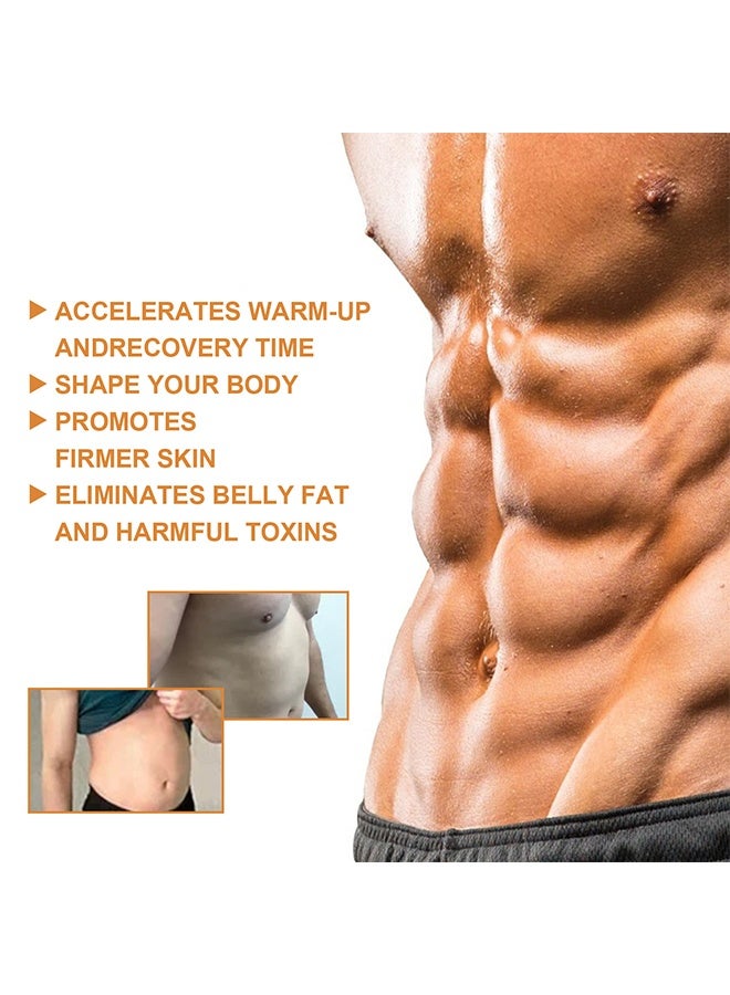 إيلهو محسن العرق لموقد الدهون في البطن ، كريم شد السيلوليت والتخسيس للرجال والنساء ، محسن تجريب التخسيس لفقدان الوزن ، علاج السيلوليت للفخذين والساقين والبطن والذراعين والأرداف - Image 2