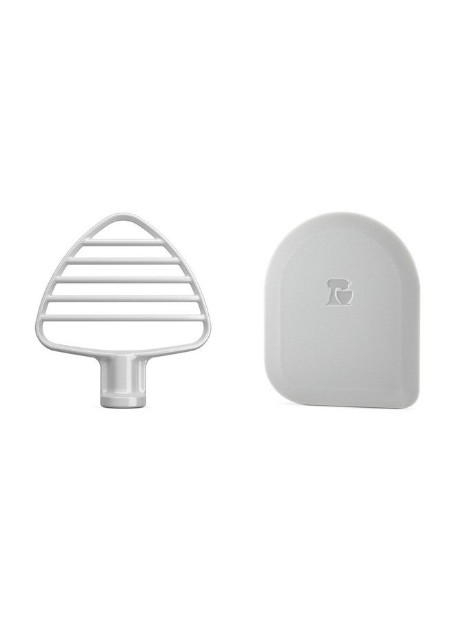 KitchenAid KitchenAid Pastry Tilt Head Stand Mixer Beater Attachment, White  - Image 4