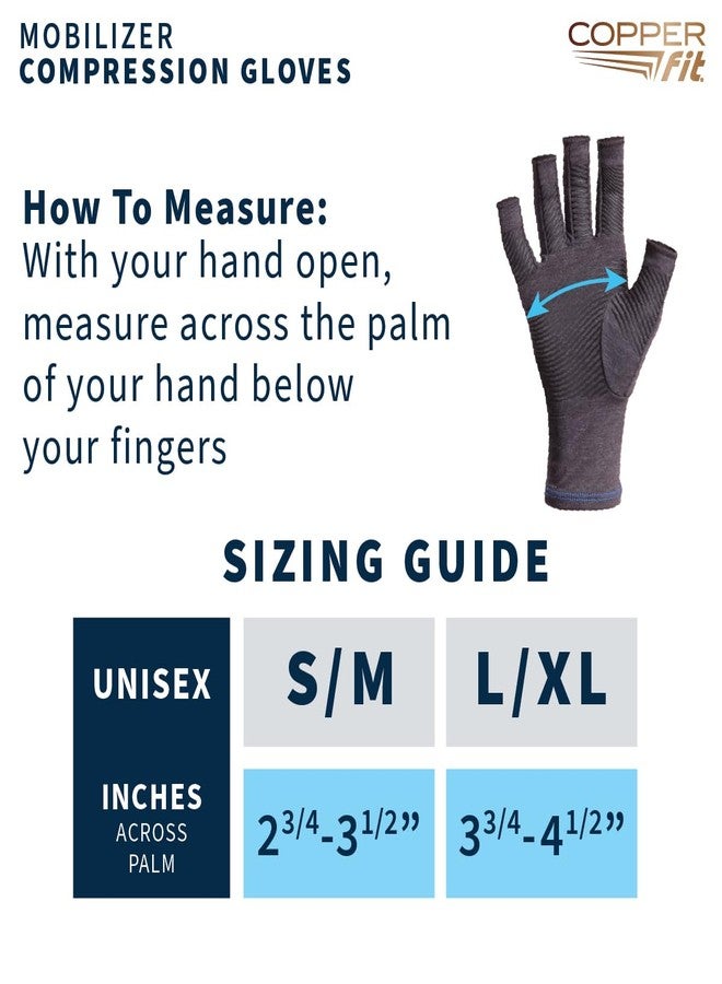 Copper Fit Mobilizer Compression Gloves (Large/X-Large) - Image 2