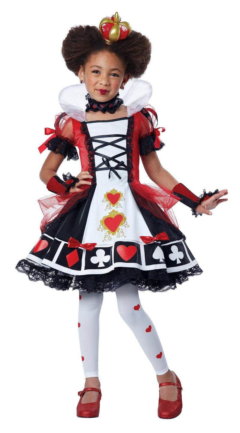 California Costumes Child Deluxe Queen of Hearts Costume Size XSmall