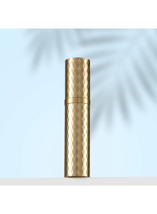 Diamond-Cut Refillable Perfume Atomizer | Bottom-Filling Self-Pump Spray Bottle for Travel，Perfumetravel refillable for Women Men Small Mister Spray Bottle, for Traveland Outgoing - Image 1