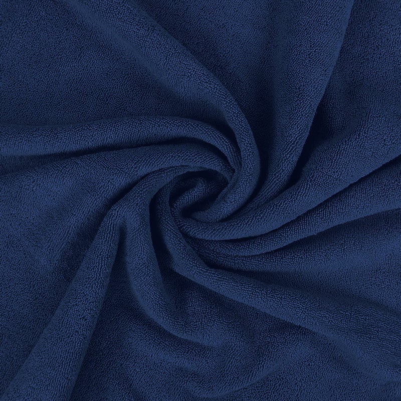 Utopia Towels Luxurious Jumbo Bath Sheet 2 Piece, 600 GSM, 35 by 70 Inches, 100% Ring Spun Cotton, Highly Absorbent and Quick Dry Extra Large Bath Towel, Super Soft Towel, Navy - Image 4