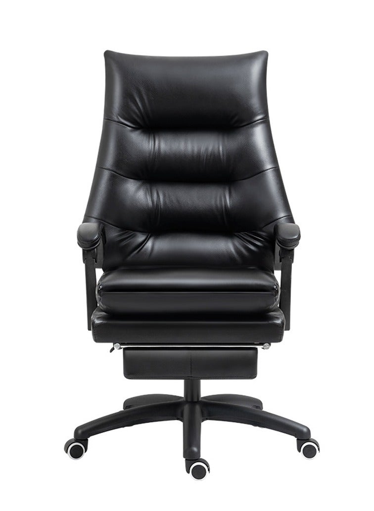 Arabest Office Chair with 3D Lumbar Support for Back Pain Ergonomic Executive Desk Chair Flip-up Armrests, High Back, Thick Padded Strong Metal Base Quiet Wheels Home Office Desk Chairs - Image 4