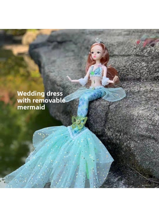 Enamel/plastic Dolls Toys Figurines - Cute Cartoon Style Various Colors Sizes Available-Color:Yarn Tail Off-pack Star Green-Height:Skirt Length Is About 45cm - Image 1