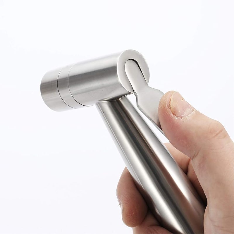 رذاذ المرحاض المحمول الربيعي بخاصيتين طقم تركيب للمرحاض للنظافة النسائية - Image 5